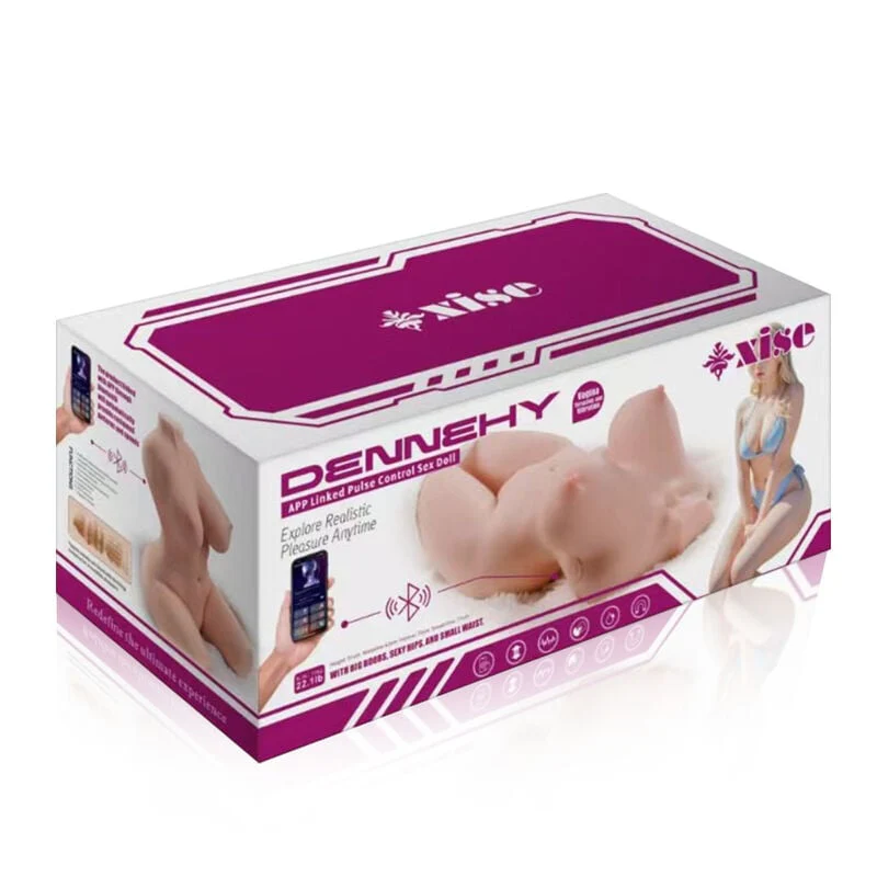 APP Controlled 24LB thrusting Sex Doll Female Torso with Huge Breasts Fat Butt - Image 6