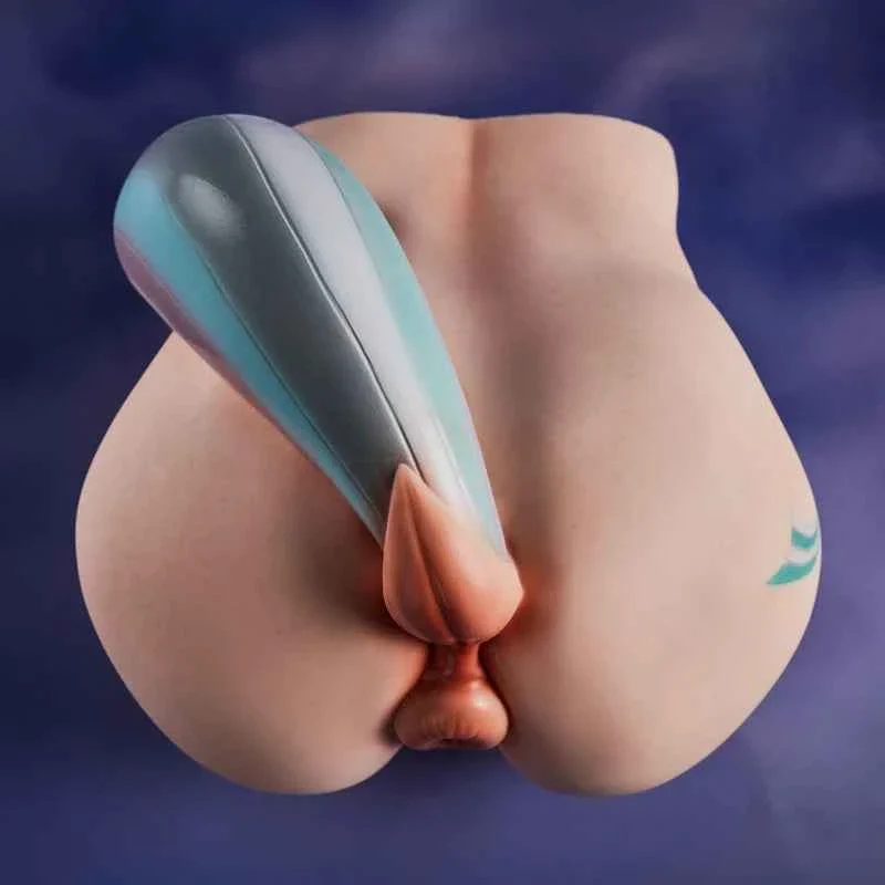 PA-Razor 38.36LBS Fantasy Horse Tail Silicone Sex Ass Torso With Realistic Vagina - Image 3
