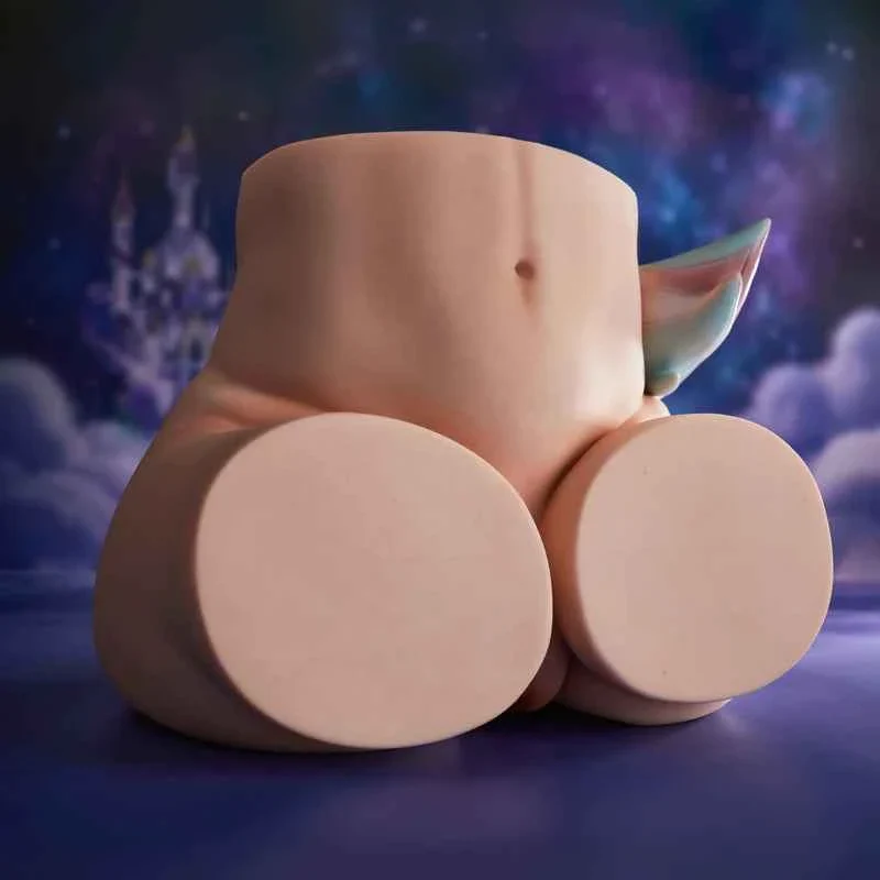 PA-Razor 38.36LBS Fantasy Horse Tail Silicone Sex Ass Torso With Realistic Vagina - Image 4