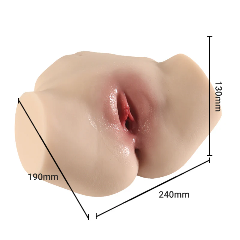 RealVagina Realistic Vagina Ass Masturbator Pocket Pussy toy Ass001 - Image 6